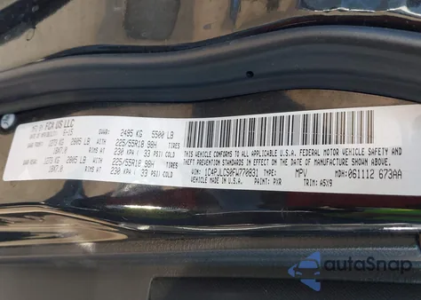 2015 Jeep Cherokee Latitude Altitude из США, поврежденный, VIN 1C4PJLCS0FW770831